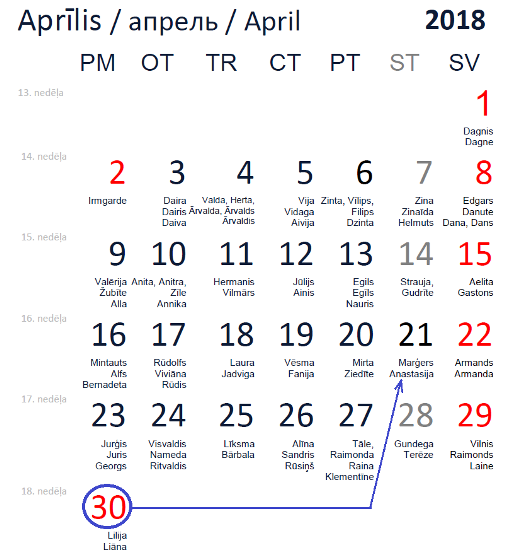 Перенос рабочего дня в апреле 2018 года