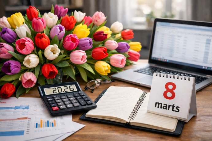 Mīļas sievietes! Apsveicam ar pavasara un skaistuma svētkiem!